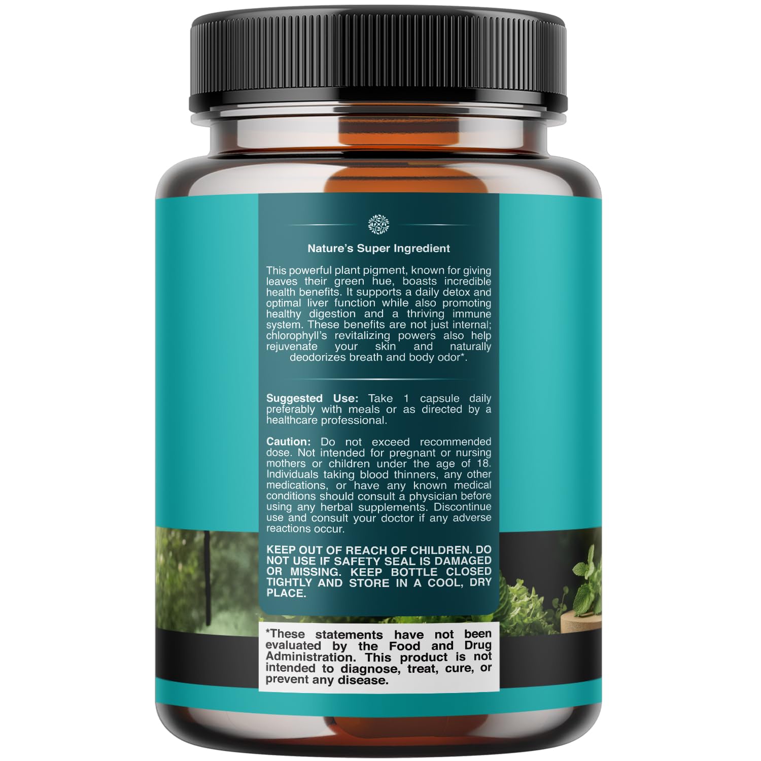 Natures Craft capsulas desodorizantes internos neutralizan olores corporales
