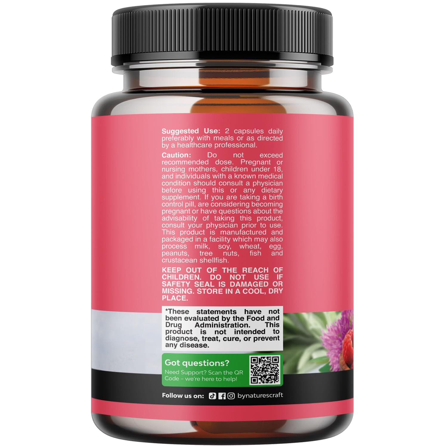 Natures Craft Completo Menopausia: cápsulas para uso diario