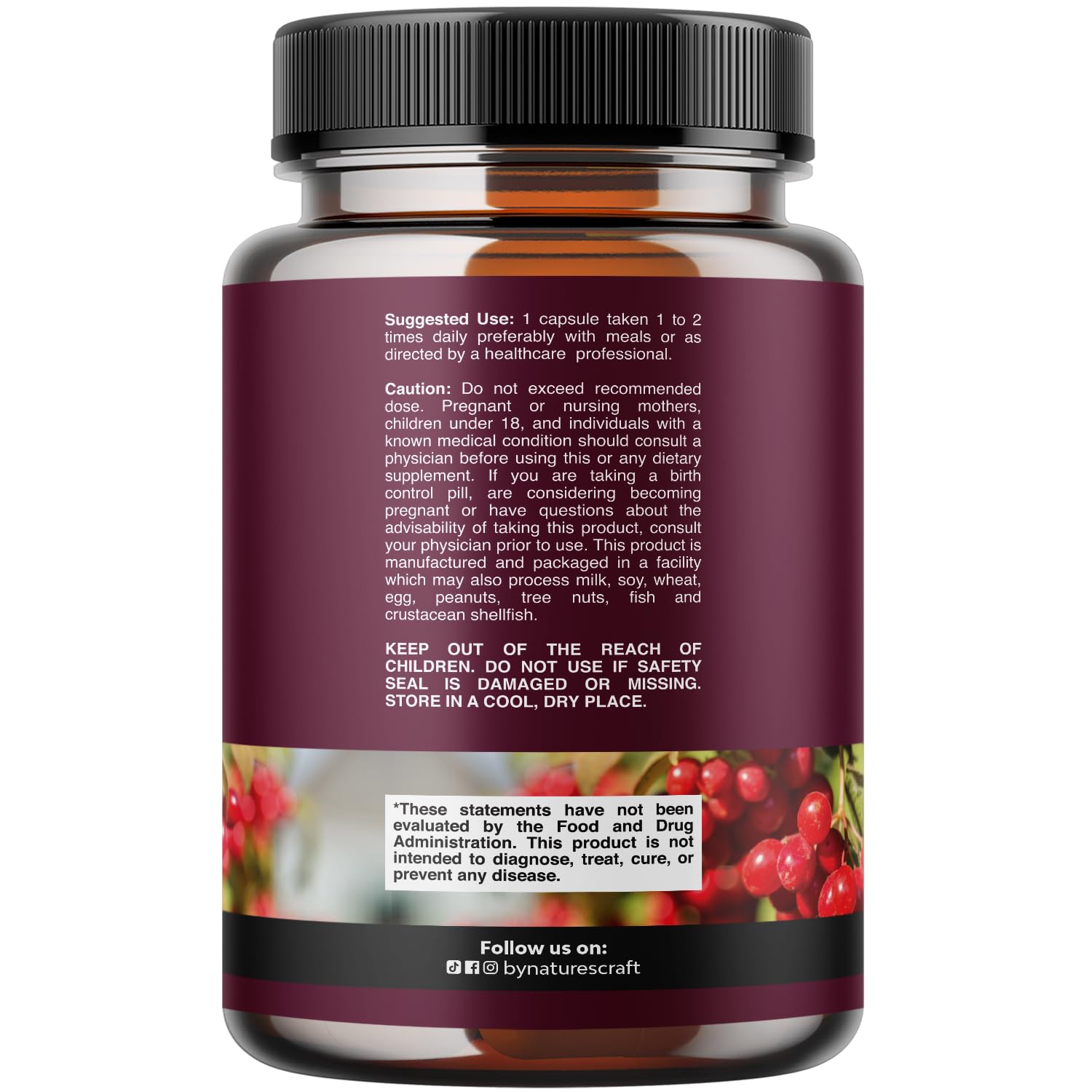 Natures Craft Rinon Capsulas: cápsulas para apoyo detox suave y flujo urinario.