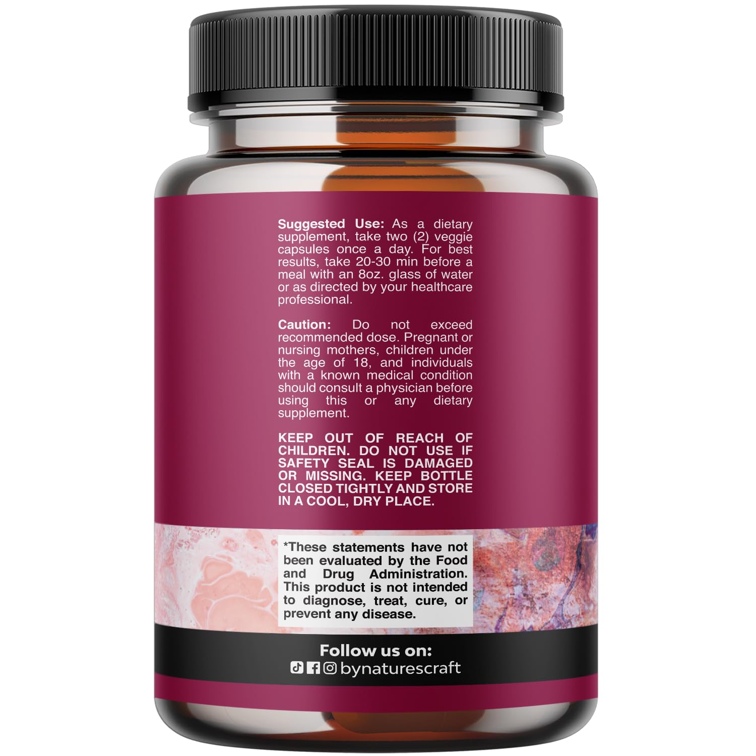 Natures Craft Detox de vejiga: cápsulas para bienestar urinario
