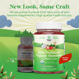 Envase práctico de 60 gominolas Natures Craft para niños.