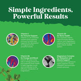 Natures Craft etiqueta limpia sin sabores artificiales para mayor confianza.
