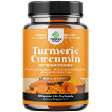 Natures Craft frasco de Turmeric Curcumin para uso diario y movilidad