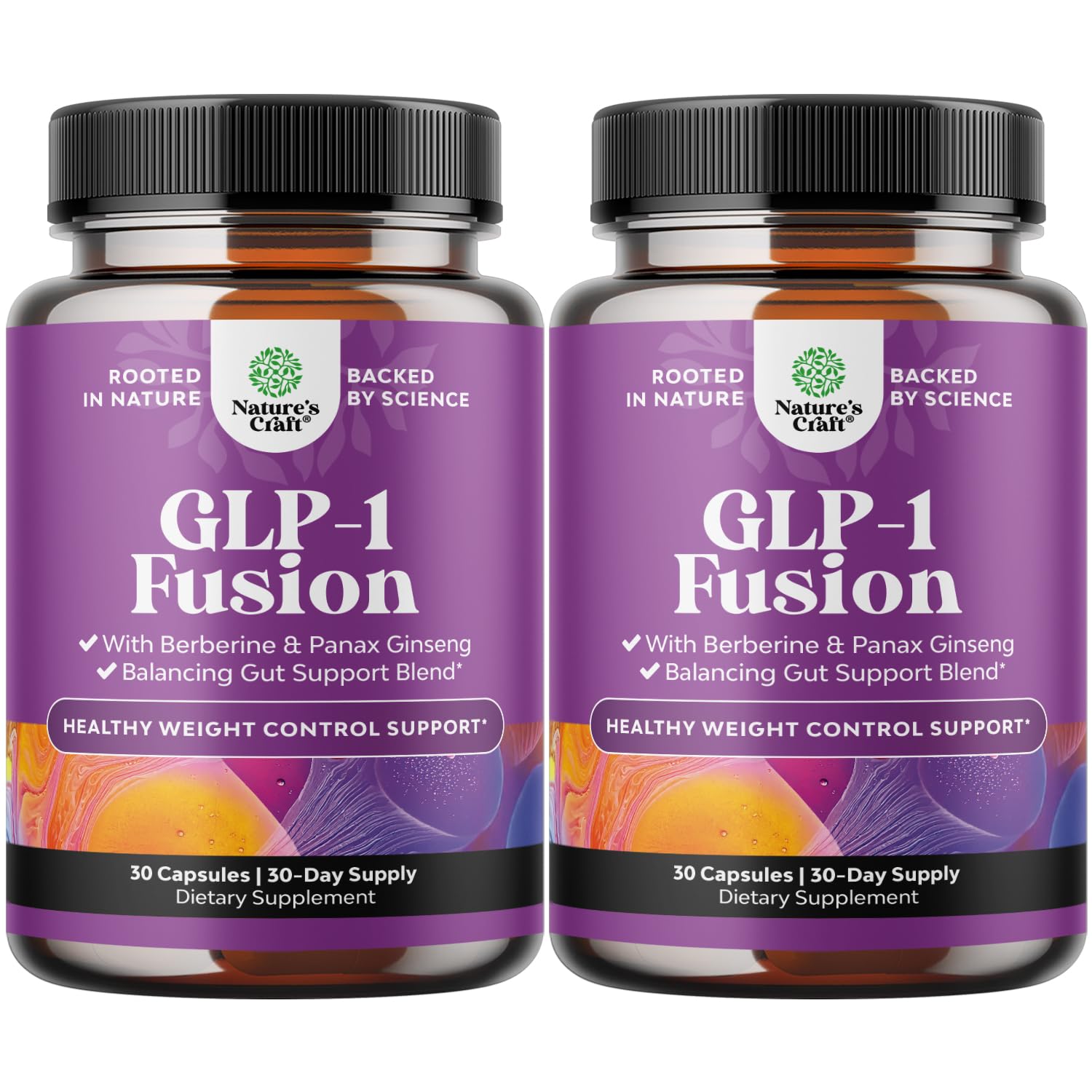 Natures Craft GLP-1 Berberine Complex en bote para uso diario