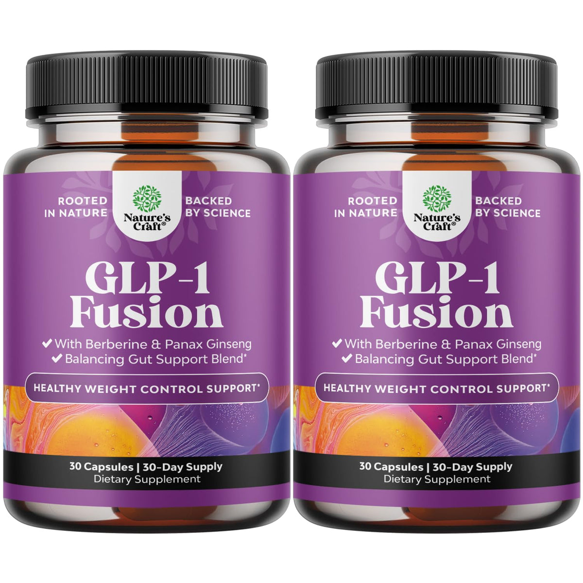 Natures Craft GLP-1 Berberine Complex en bote para uso diario