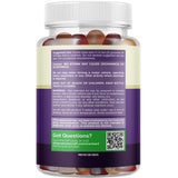 Primer plano de gominolas de melatonina Natures Craft acción rápida para dormir