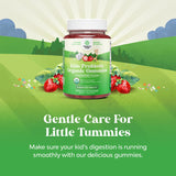 Gominolas probióticas veganas Natures Craft para niños, sabor agradable.