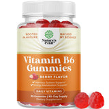 Nature's Craft gomitas B6 50 mg para apoyo diario de nervios