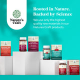 Embalaje práctico de Natures Craft para viajar con las gomitas.
