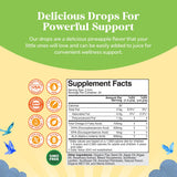 Nature's Craft gotas DHA para niños, sabor-fruta agradable para la hora de la merienda.