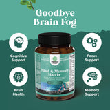 Ingredientes DMAE, Huperzine A y Bacopa en Natures Craft para memoria y enfoque