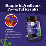 Uso diario de L-Tryptophan: dosis recomendada para rutina nocturna