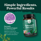 Natures Craft Pancreatin fabricado en instalaciones GMP