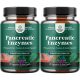 Natures Craft Pancreatina Enzimas Digestivas en botella para apoyo general a la digestión