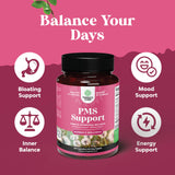 Uso diario recomendado para Natures Craft PMS.