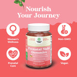 Natures Craft Prenatal Vegano, ácido fólico y complejo B presentes.