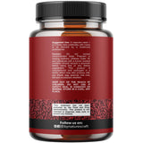 Natures Craft Red Yeast Rice con CoQ10, cápsulas de 1200 mg para energía sostenida