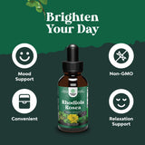 Natures Craft Rhodiola Rosea extracto con 3% salidrosidos en etiqueta