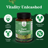 Natures Craft Saw Palmetto ingredientes naturales de alta calidad