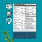 Etiqueta de vitaminas B de Natures Craft para claridad mental