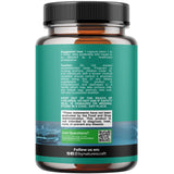 Natures Craft Water Away, etiqueta detallada con ingredientes naturales para balance de líquidos