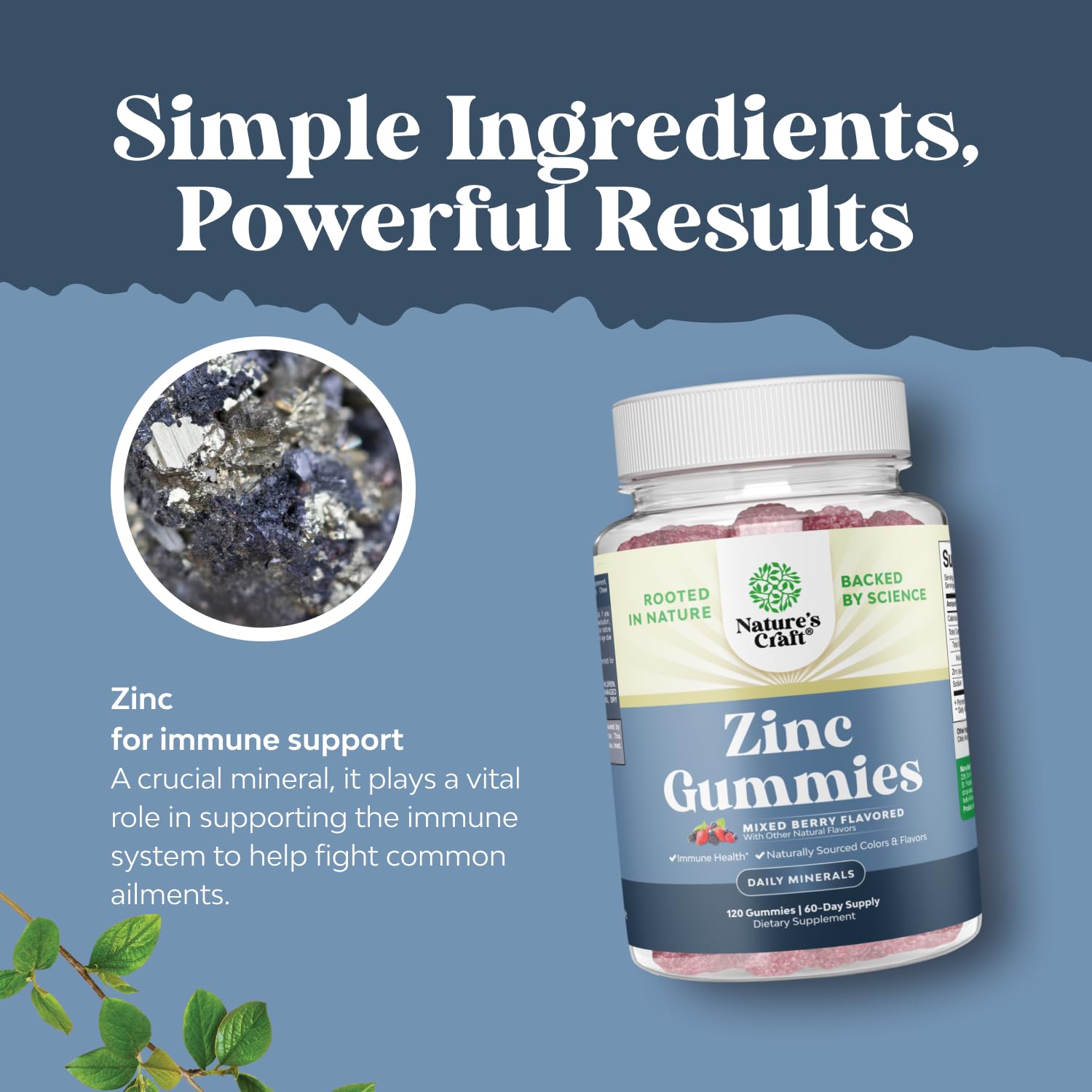 Producto libre de OMG de Natures Craft; apto para dietas