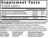 Nature's Fusions Neuro NACET Ester proceso de fabricación: pruebas de calidad por terceros.