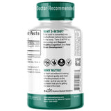 Nature's Fusions Nutri 5-MTHF forma bioactiva para mejor absorción