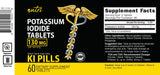 Nature's Fusions Potassium Iodide Tabletas con fecha de caducidad extendida