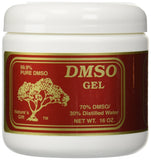 Nature's Gift DMSO Gel sin fragancia, bote de 16 onzas, textura suave para cuidado personal.