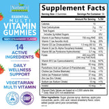 Nature's Gummies gomitas multivitaminicas, textura deliciosa para incorporar habitualmente.