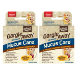 Nature's Jeannie Gargle Away: paquetes disolviendose en agua tibia para limpieza suave de mucosidad