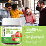 Nature's Key Ashwagandha Gummies: con vitamina D2 para mejor absorción.