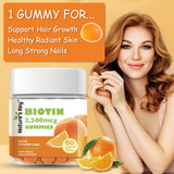 Nature's Key Biotin Gummies textura suave, ideal para consumo diario.