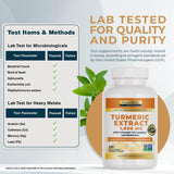 Nature's Lab Curcumin C3 Complex: fórmula respaldada por ciencia para una respuesta inflamatoria equilibrada.