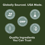 Nature's Lab Gold, embalaje de calidad con sello USP para confianza