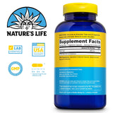 Nature's Life ácido málico 800 mg – cápsulas vegetarianas para confort muscular.