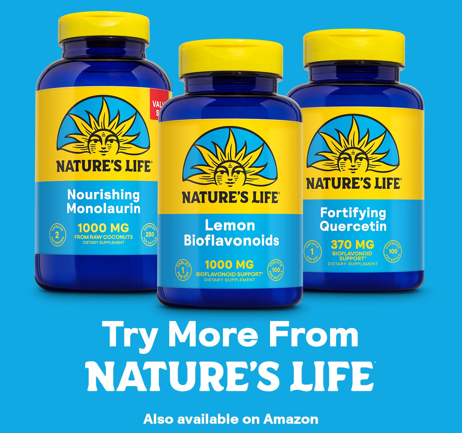 Nature's Life bioflavonoides de limón, certificación GMP para calidad confiable.