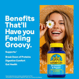 Nature's Life bromelina y papaina caja, información clara para elegir suplementos proteolíticos.