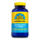 Nature's Life Cal Mag Zinc Complex botella: soporte para huesos y dientes saludables