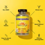Certificaciones GMP e ISO para calidad de Nature's Life ashwagandha