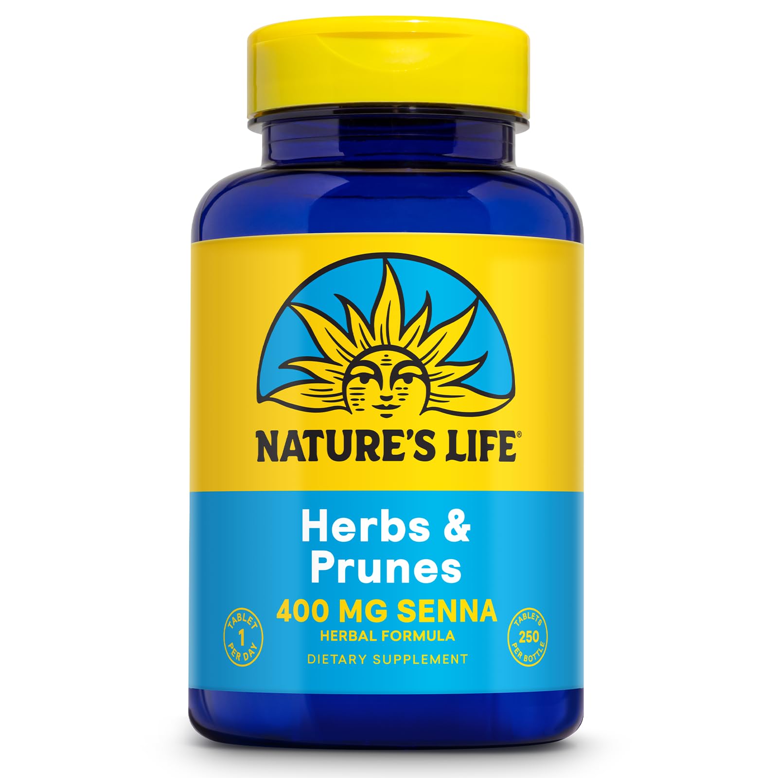 Nature's Life Hierbas y Prunes: botella lista para consumo diario y bienestar