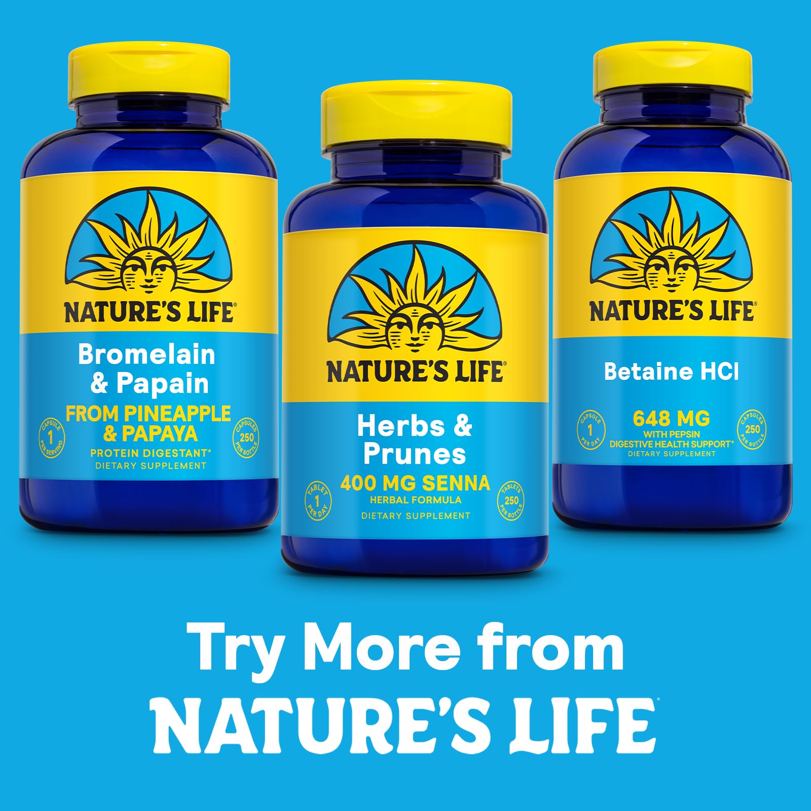 Nature's Life Hierbas y Prunes: laboratorio certificado y control de calidad por lote