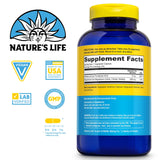 Nature's Life cápsulas de magnesio Citrato-Malato-Oxido para absorción diaria