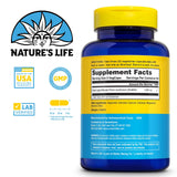 Nature's Life Mejillón Verde 1500 mg, cápsulas suaves para soporte de movilidad.