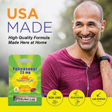 Nature's Life Policosanol 23mg envase sostenido para comodidad de consumo.