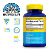 Nature's Life Renewing Magnesium 500 mg: cápsulas listas para consumo diario.