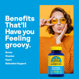 Nature's Life Renewing Magnesium 500 mg: cápsulas vegetales para uso diario.