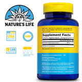 Nature's Life Saw Palmetto para hombres: frasco compacto de cápsulas
