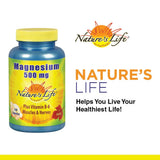 Nature's Life Super D-3 4000 UI, etiqueta detallada con dosis y uso recomendado.
